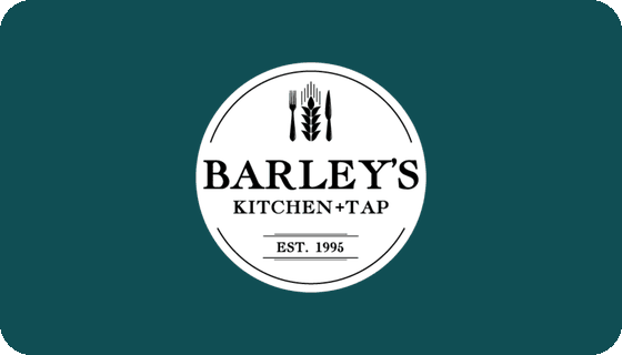 Barley's Kitchen + Tap logo